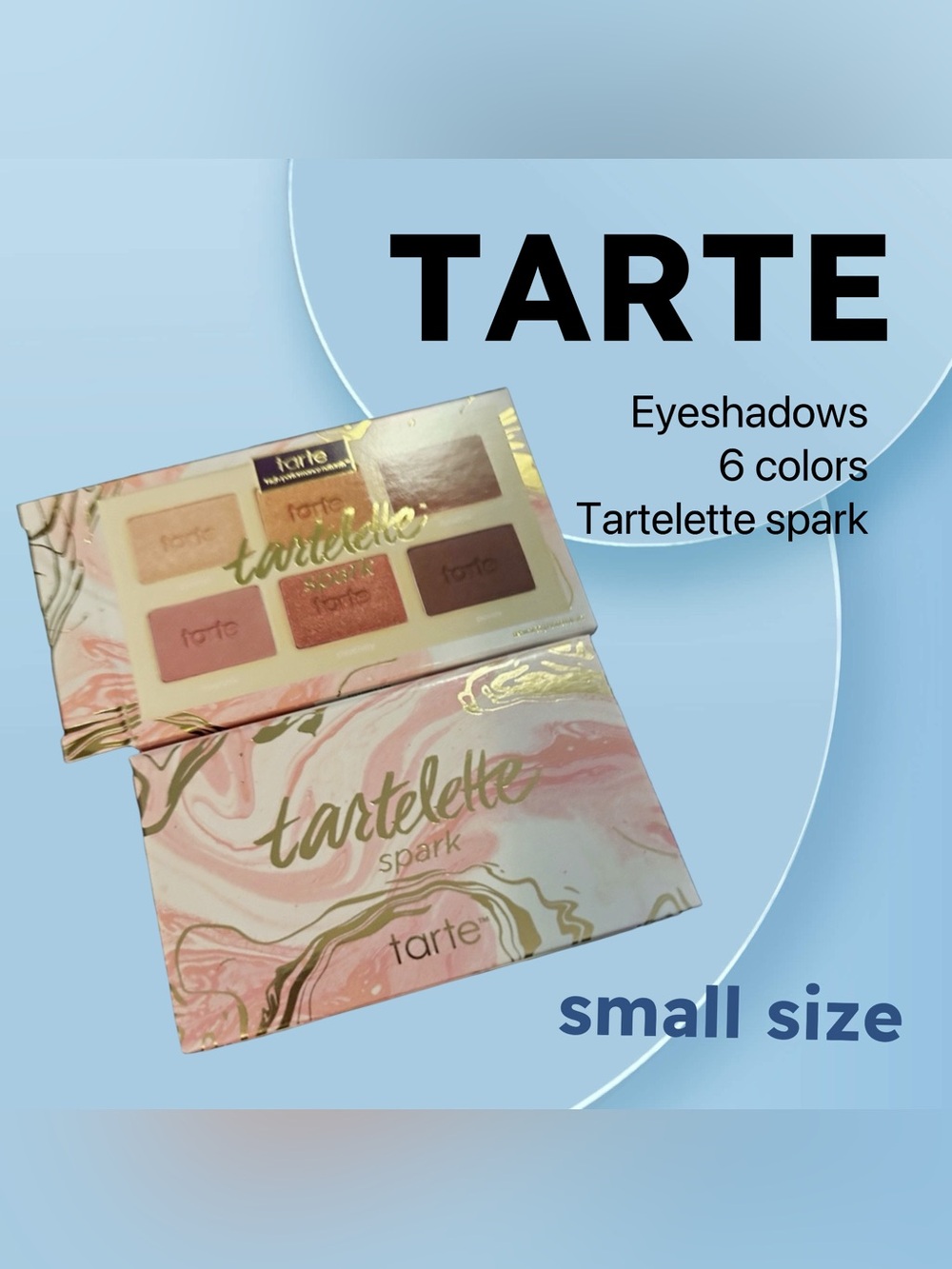 🇺🇸📦🆕NIB TARTE |FULL | Romantic Tartelette spark amazonian clay eye palette*